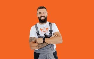 Fleece Behang afwerken om het zo glad te krijgen als stucwerk.