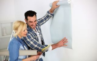 Koop Fleece Behang wit bij Fleece Behang met korting.