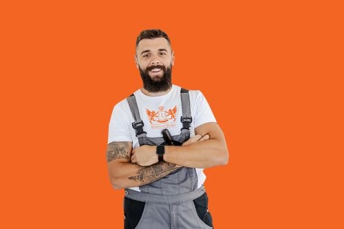 Fleece Behang aanbrengen inclusief schilderen